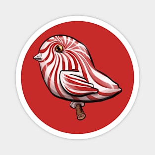 Peppermint bird Magnet